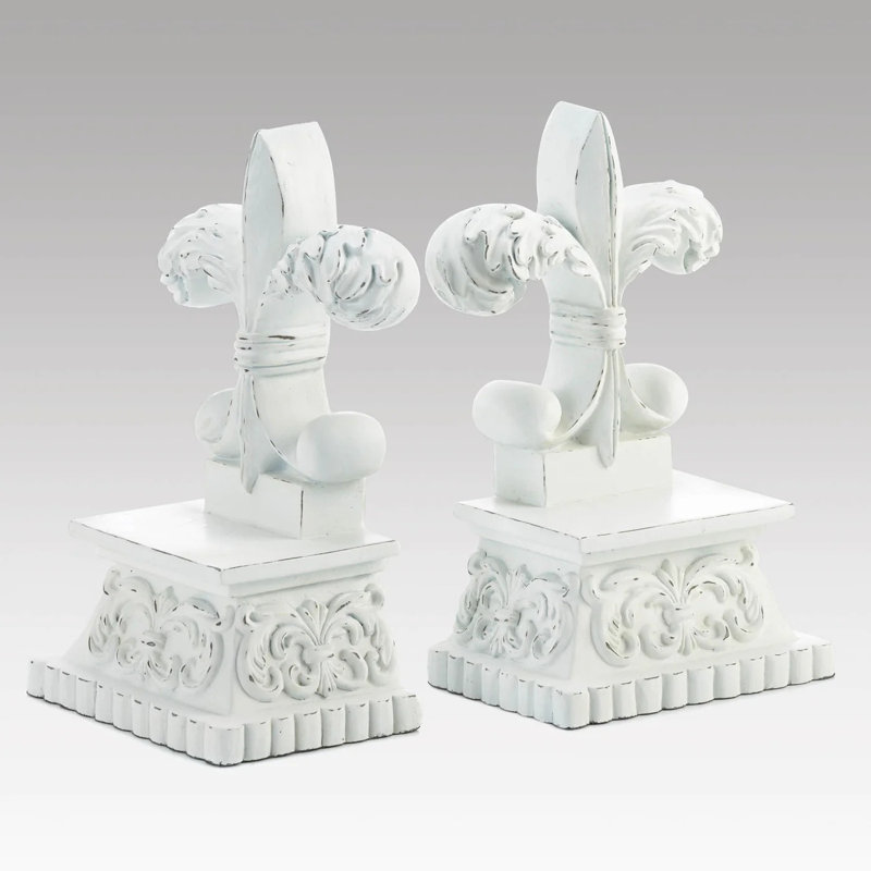 Serre-livres FLEUR-DE-LIS
