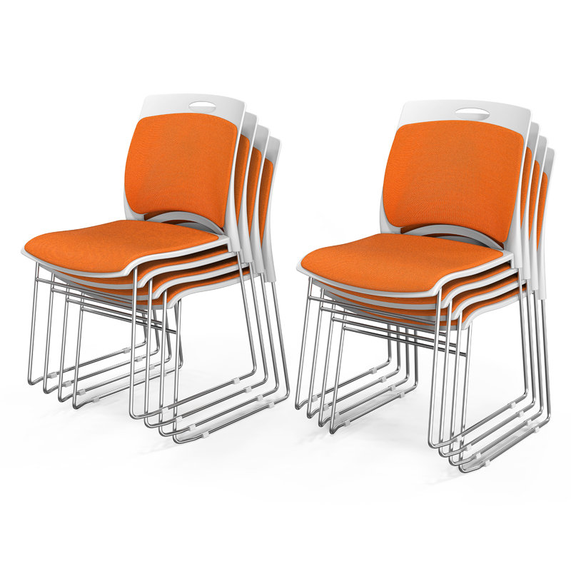 Makyi 16.5'' H Side Chair, Orange