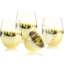 4 Piece 237ml Wine Glass Set-1690327055