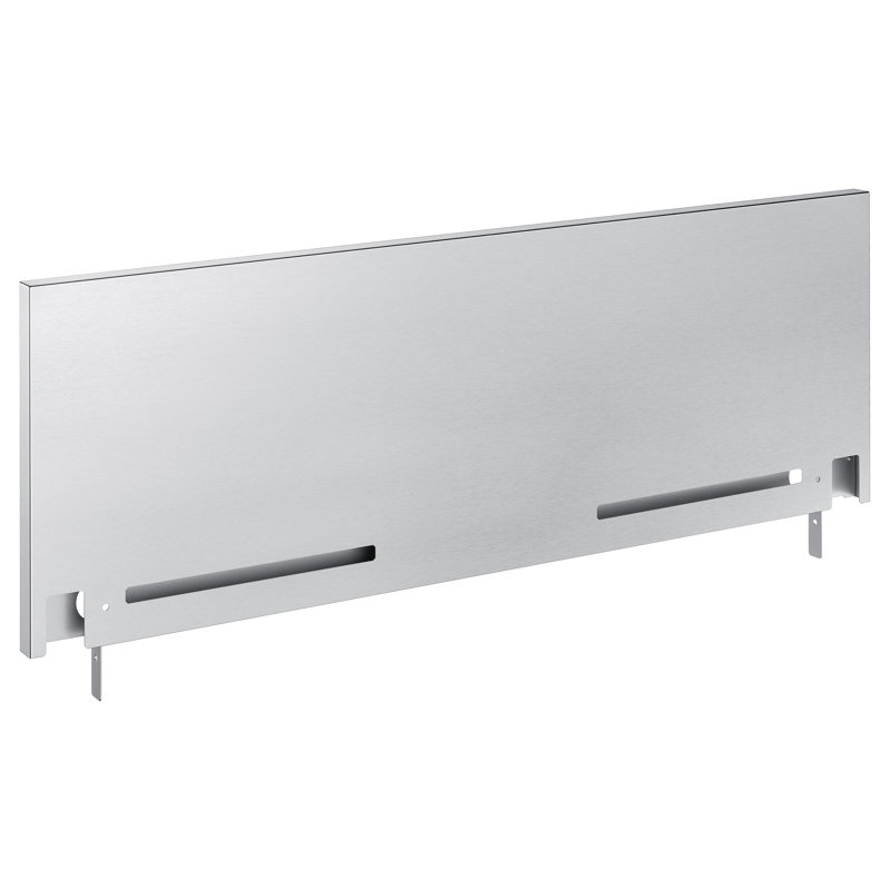 Samsung Backguard for 30” Slide in Range, Stainless Steel, 9" H x 29.5" W x 0.94"D