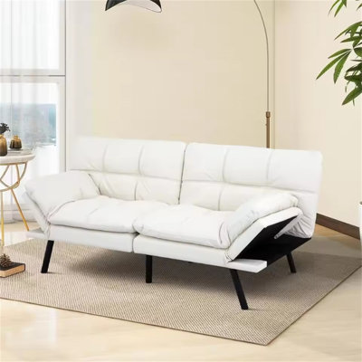 Convertible Sofa Bed with Memory Foam by George Oliver