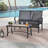 Kaywan 2 - Person Patio Conversation Set with Cushions