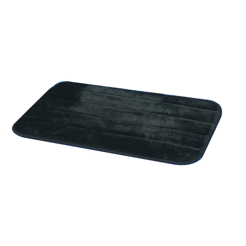 Tapis pour chien snoozzy, Très petit (l 18 po x P 13 po), Noir