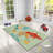 Luxurious Carpet, 100% Polyester, 70.9 x 110.2 inches | 740 g/m², Non-Slip Felt Dot Underside, Laminated Sponge for Comfort | Antibacterial, Easy to Clean, Machine Washable | Perfect for Living Room & Bedroom Décor-1504788078