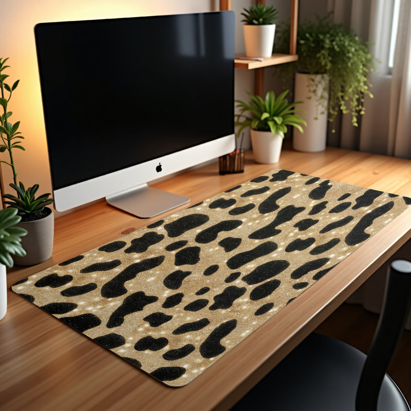 Polyester Desk Pad, 14.4x12.1