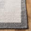 Tapis gris en laine / coton à tissage plat Bardin-2105802559