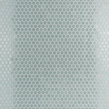 Tribeca 1" Hex Glossy 10-1/4 " x 11-7/8 " Porcelain Mosaic Floor and Wall Tile