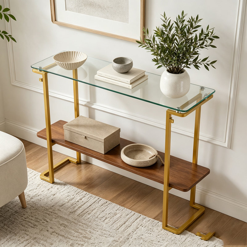 Table de canapé, console de rangement