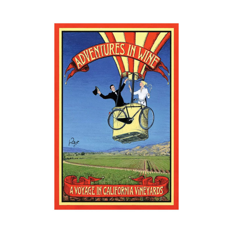 Adventures In Wine by Jean-Pierre Got - Wrapped Canvas Print, 101.6 cm H x 66.04 cm W x 1.91 cm D