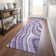 Premium Machine Washable Prisco Lavender Rug