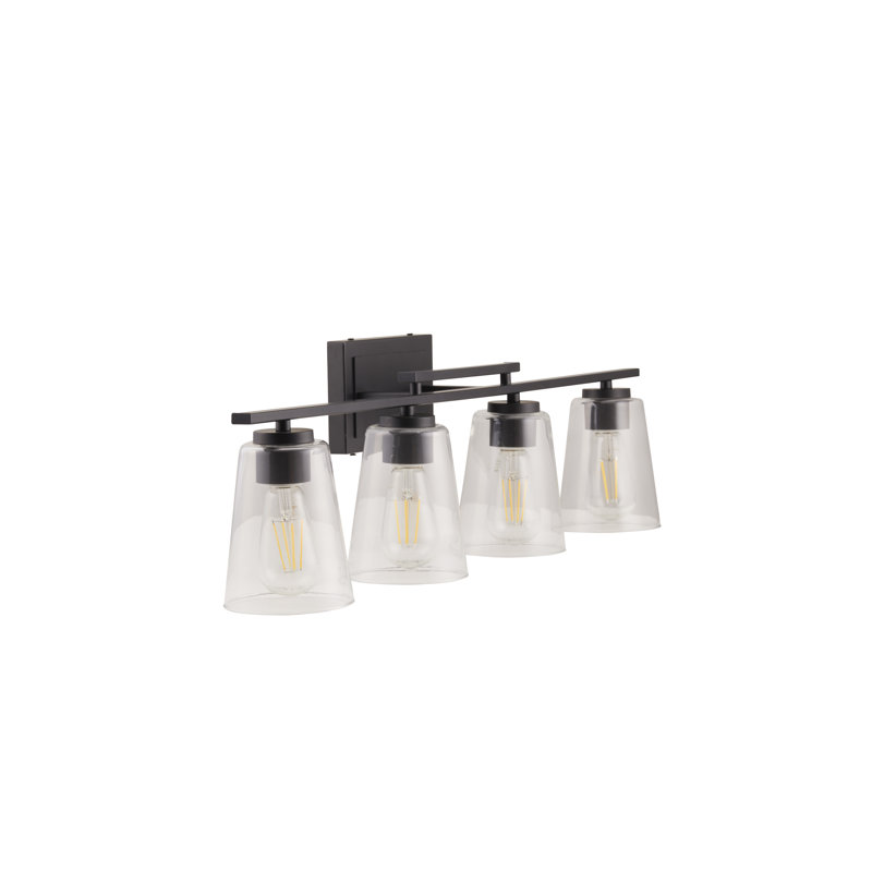Baehr 4 - Light Dimmable Vanity Light, Black