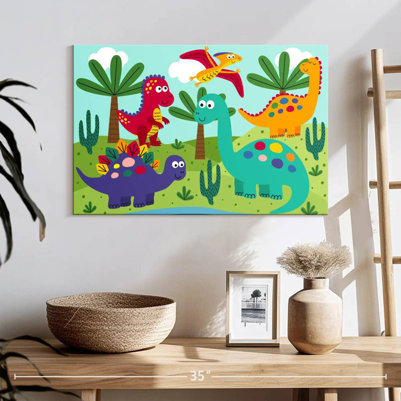 Dinosaures amis Ashelle, H 16 po x l 24 po