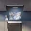 Dosseret en verre trempé Ice Flow - décoration murale de cuisine-1289783459