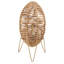Lampe de table brune 18,5 po Avin