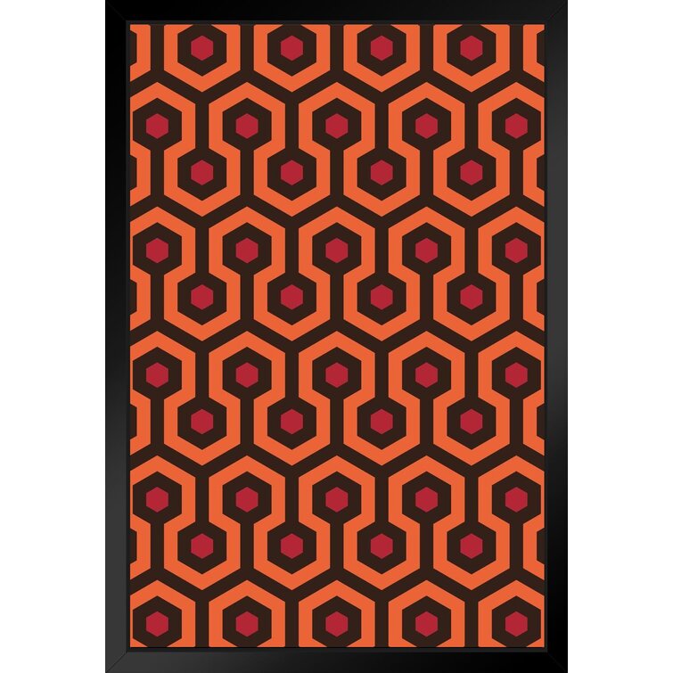 https://assets.wfcdn.com/im/69250651/resize-h755-w755%5Ecompr-r85/1652/165230094/Overlook+Hotel+Retro+Carpet+Hexagon+Pattern+Horror+Movie+Spooky+Scary+Halloween+Decoration+Black+Wood+Framed+Art+Poster+14x20+Framed+On+Paper+Print.jpg