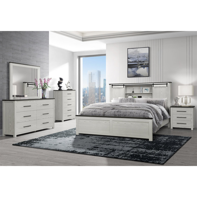 Avery Beige Nightstand
