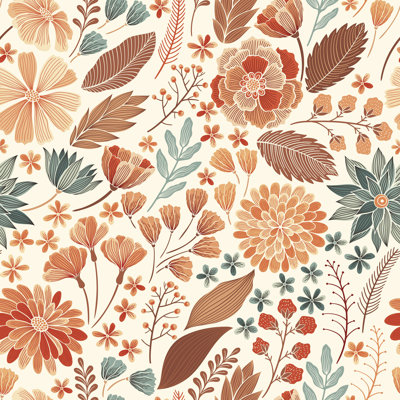 " Seamless Floral Pattern " by Jallom