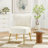 Dutch Velvet Accent Chair With Waist Lumbar-988352263