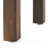 Outdoor Gray Wood Table - 14.79 Inches Deep, 18.7 Wide, 18.99 High For Coastal Backyard Accent High, Deep-759474742
