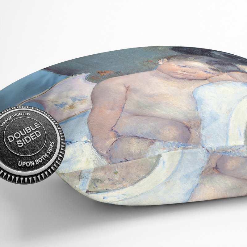 Mother And Child Vol.7 Square Throw Cushion, 40cm H x 40cm W x 15cm D