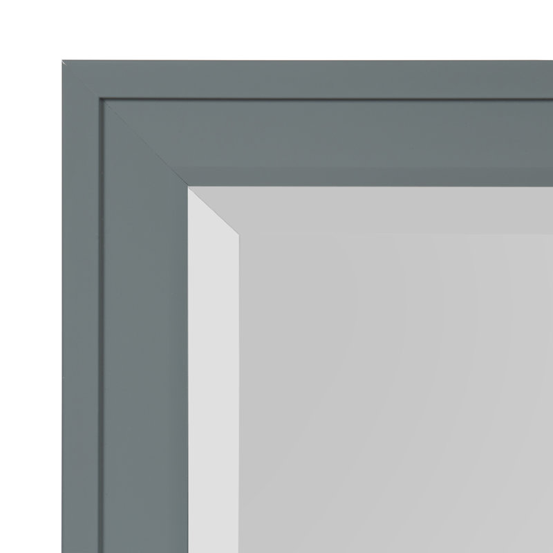 Perin Mirror, Gray, 39.5" H x 27.5" W