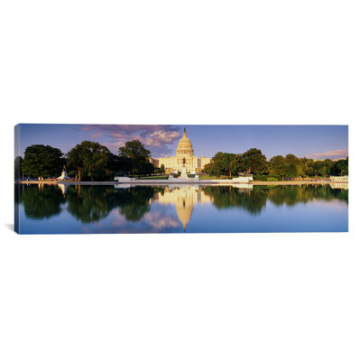 Panoramic U.S. Capitol Washington, D.C., reproduction de photo sur toile tendue