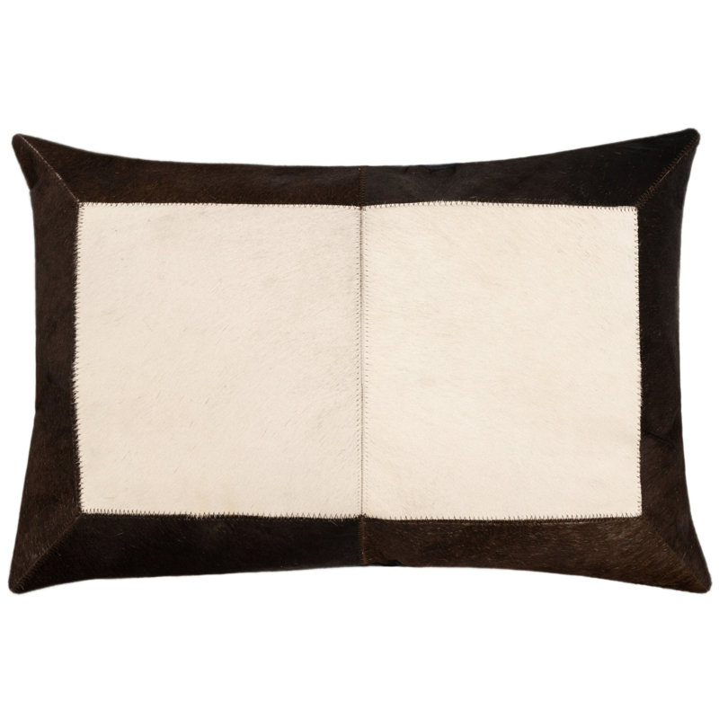 Coussins décoratifs en cuir de vache Canvello