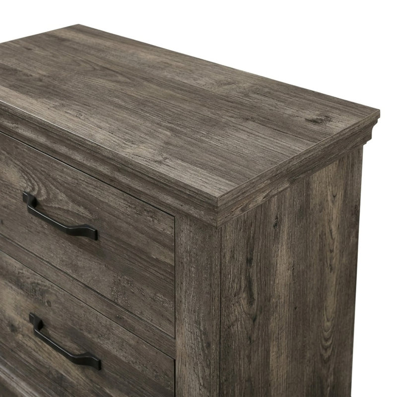 2 tiroirs Paldo W Table de chevet