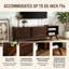 Meuble télé 59 po Mid-Century Rattan-129606034