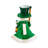 Kurt Adler Steinbach Irish Snowman Nutcracker, 12.5in