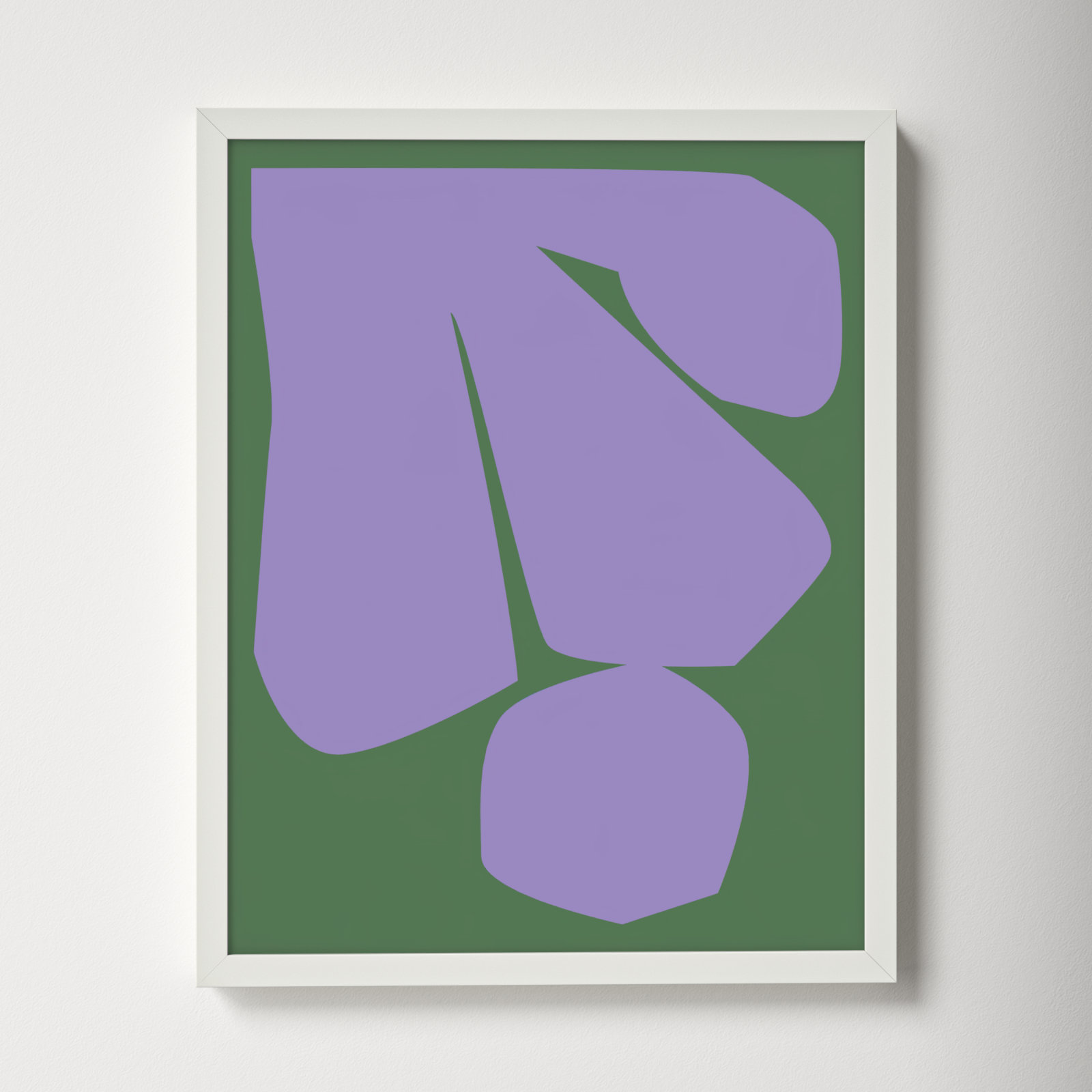 Barr "Element 2" Print by Michael Kempen, 20" H x 16" W x 1.25" D, White