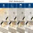 Silver Solar Powered Integrated LED Step Light Kit