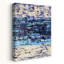 «Blue Waves», reproduction d'art moderne abstrait océan serein-129717549