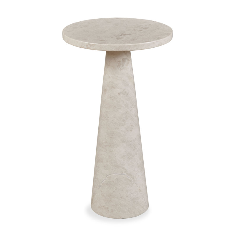 Tara Shaw End Table, Light Gray