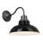 Hamilton Gloss Black 1 - Bulb 11.38" H Outdoor Barn Light