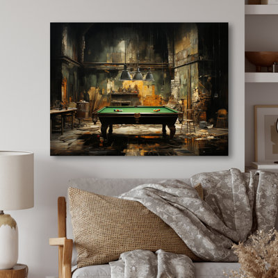 " Billard Industrial Game I "