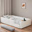 Lit plateforme tapissier avec garde-corps et station de charge-1533238415