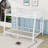 Metal Full XL Over Queen Bunk Bed With Dual Ladders And Guardrails, Noise-Free Design-107340863