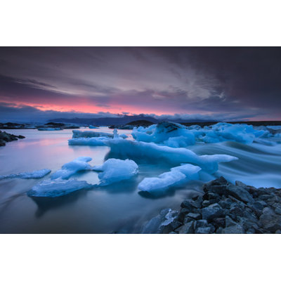 Jokulsarlon Glacier - Wrapped Canvas Print