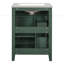 Meuble-lavabo moderne 24 po avec lavabo en céramique-713140725