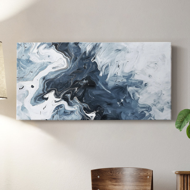 Abstract Series 10 # CII-Gallery, toile tendue, H 16 po x l 32 po