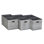 Ensemble de bacs de rangement en tissu Wayfair Basics®
