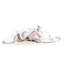 Cottontail Bunny - Luxury Soft Plush Backing & Turkish Cotton Jersey Print, Double Layered, 30" x 40" Baby Blanket