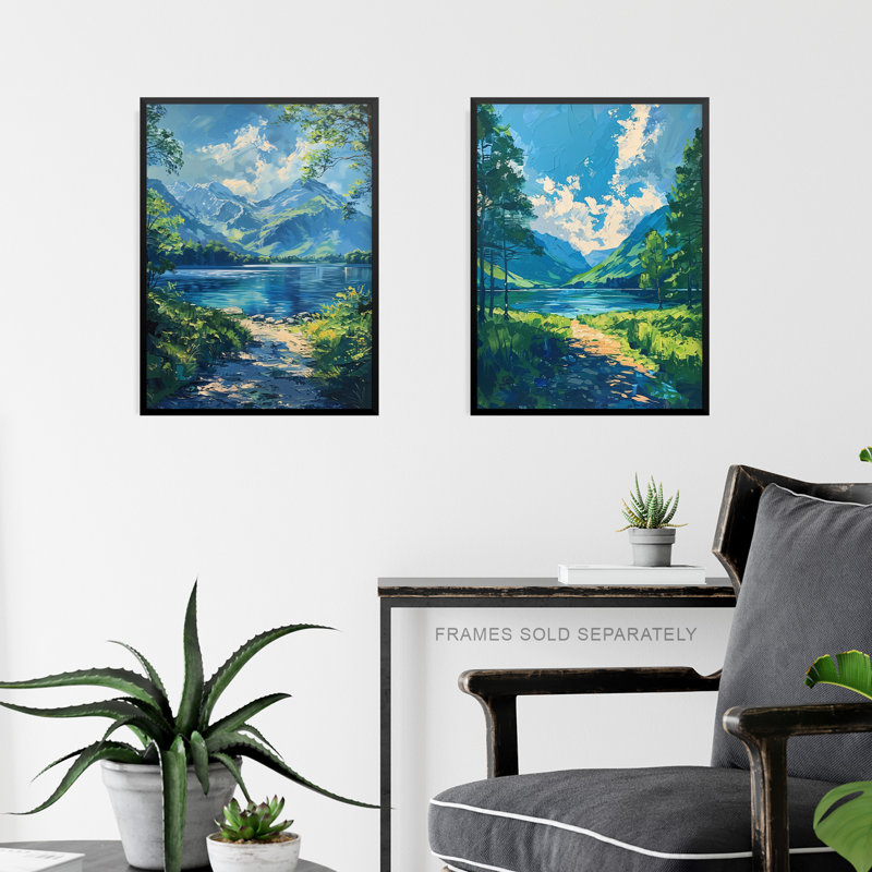 No Frame Print, 29.7cm H x 21cm W