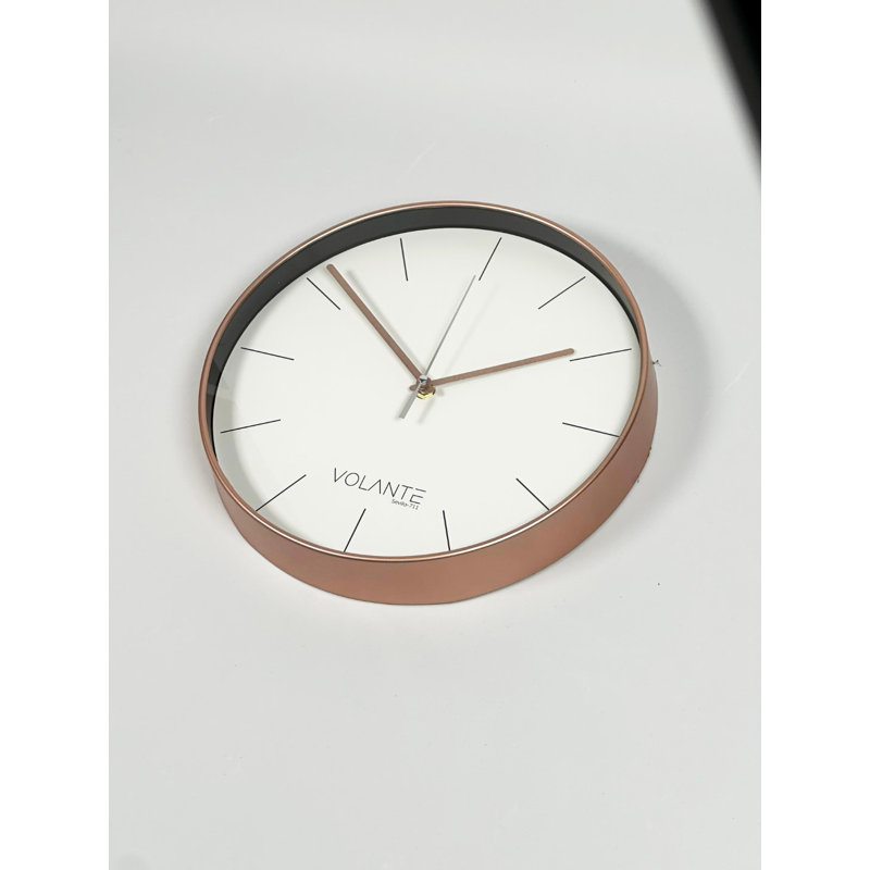 Anaica Wall Clock, Bronze
