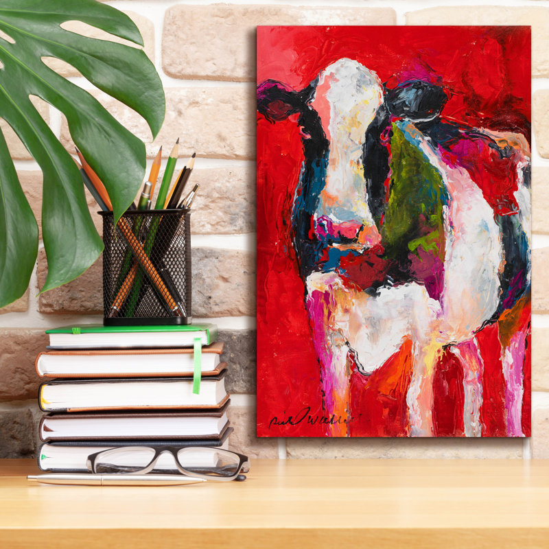 «Cow» par Richard Wallich, H 18 po x l 12 po x P 0,75 po