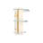 Haidynn Metal Flush Mounted Sconce