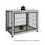Chenil en bois manufacturé H 31,1 po