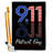Double Sided 40'' H x 28'' W Polyester Flag Set