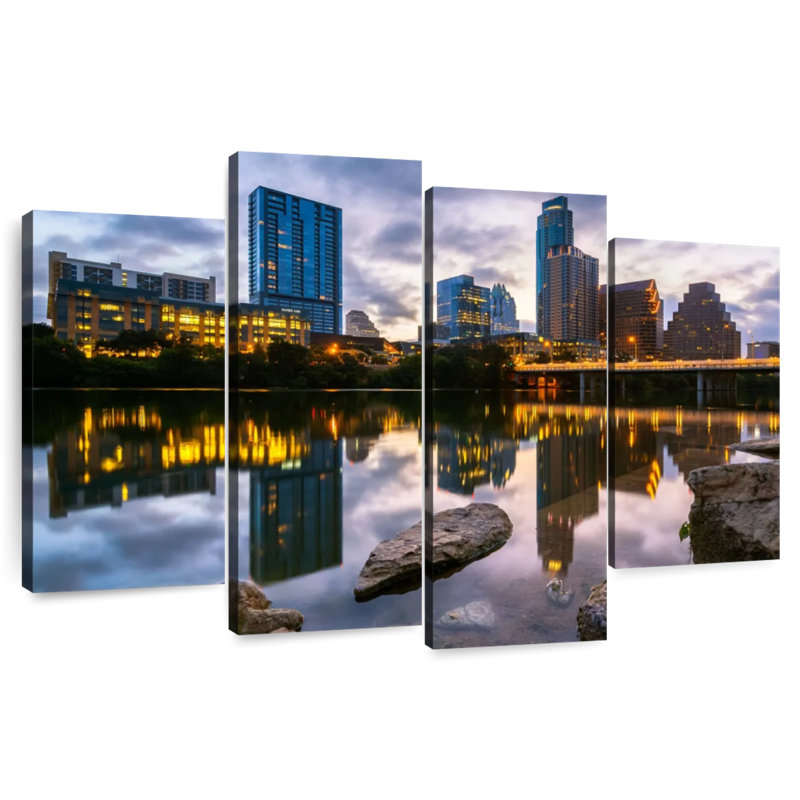 Sirci Austin City Reflection, H 22 po x l 36 po